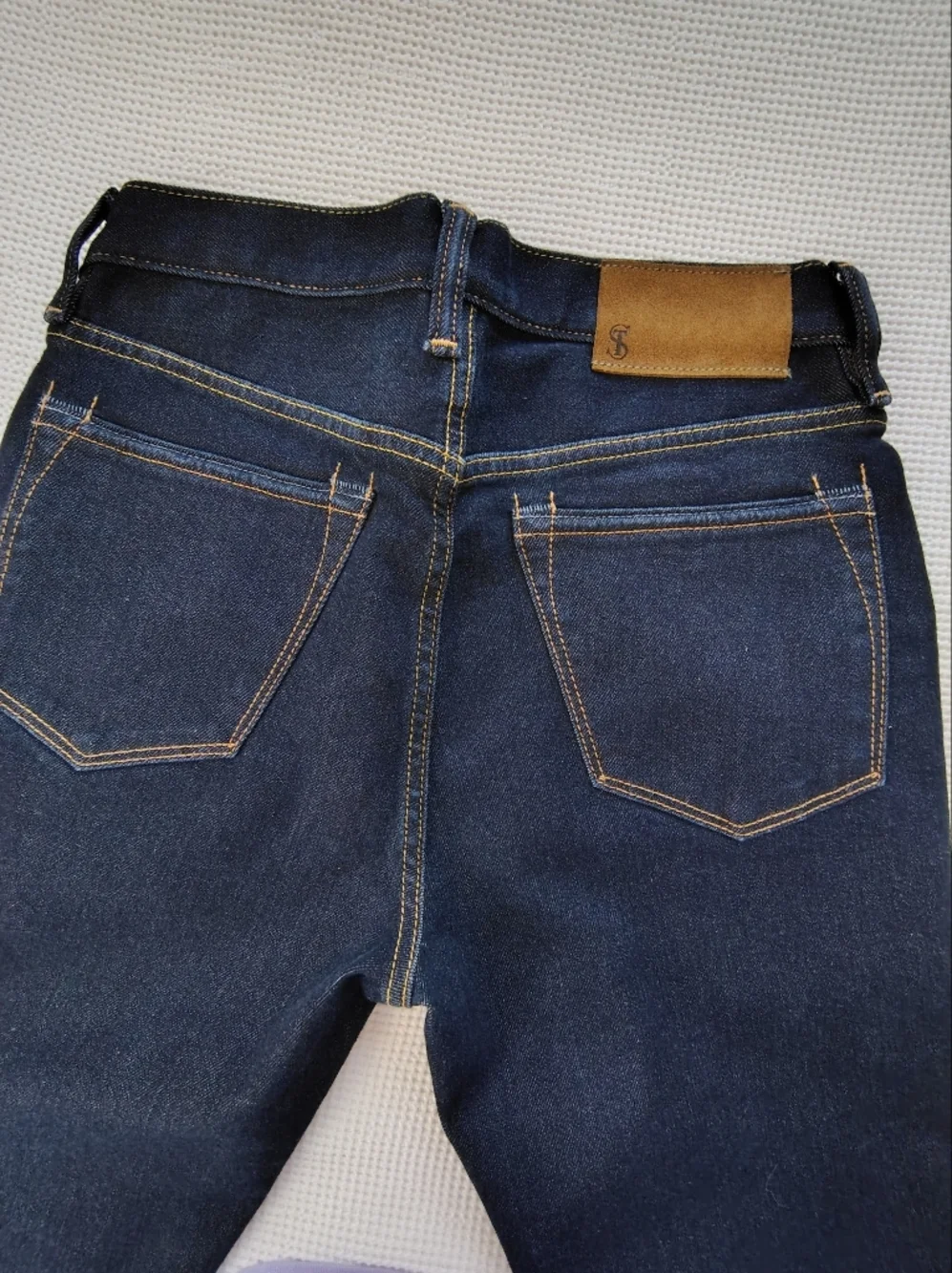 Todd Snyder Dark Indigo Skinny Jeans Size 28 X 32